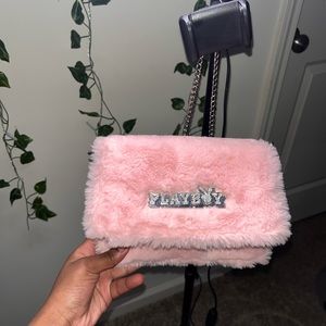 Pink Playboy crossbody purse